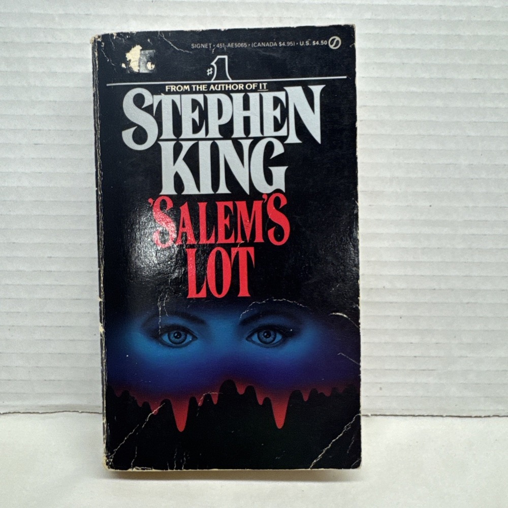 Salem's Lot Stephen King 1976 Signet PB 1st Edition Late Printing Vampire Horror